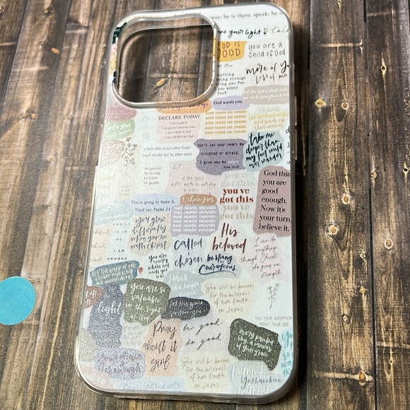 5for$10 College Positive Motivation and Mental Health IPhone 15 Pro Phone Case - Picture 6 of 6